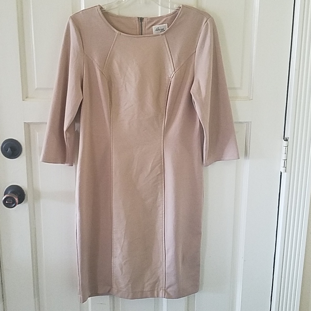 Beige dress